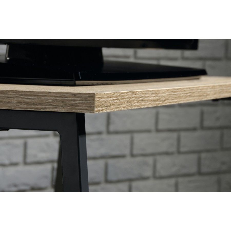 Industrial Style Oak TV Stand
